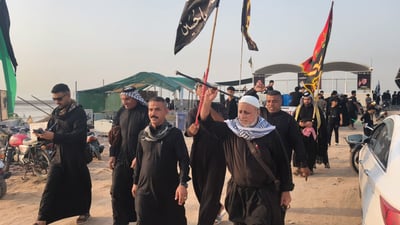 Pilgrims begin Arbaeen march from Iraq’s southernmost point in Basra