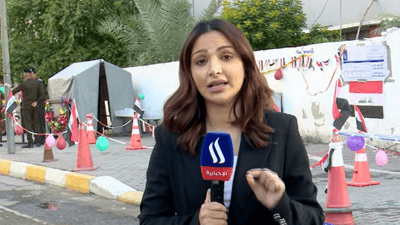 الأمن يمنع الإعلاميين من الدخول والتصوير في مركز انتخابي مخصص لهم وسط بغداد