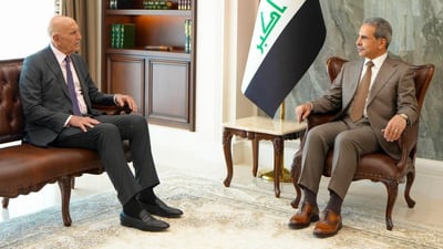 مبعوث ترامب أشاد بالقاضي زيدان ورصانة التحقيقات مع سجناء داعش.. الوكالة الرسمية