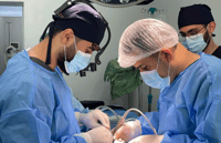 بۆیەکەم جار لە کوردستان و عێراق نەشتەرگەرییەکی شەویلگ�...