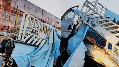 بە رووداویكی هاتوچۆ لە سەر رێگای سلێمان بەگ 10 کەس بریندار بوون