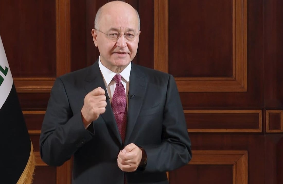 Former Iraqi President Barham Salih condemns Iranian bombardment of Erbil