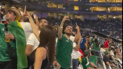 جماهير العراق تملأ ملعب المكسيك.. هتافات وتشجيع قبل دقائق من المباراة