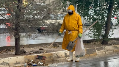 بۆ رێگریکردن لە دروستبوونى لافاو؛ 1200 کارمەند و 25 تیم لە ئەرکدان