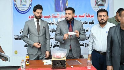 ميسان تطلق بطولة كأس المحافظ للفرق الشعبية (صور)