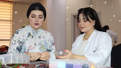 خولى فێربوونى كاره‌ ده‌ستییه‌كان له‌ هه‌ڵه‌بجه‌ كۆتایی هات