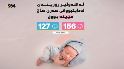 لە هەولێر زۆرینەی لەدایکبووانی سەری ساڵ “مێینە” بوون