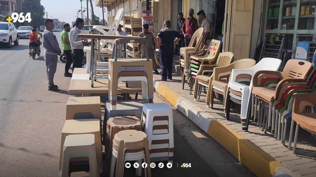 دەیان دوکان لە دوزخورماتوو هەریەکەی بە 100 هەزار دینار سزا دران