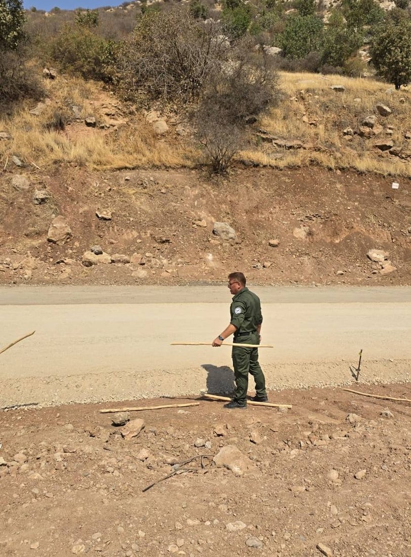 لە نزیک پڕۆژەیەکی گەشتیاری لە شیلادزێ دوو مین هەڵگیرانەوە