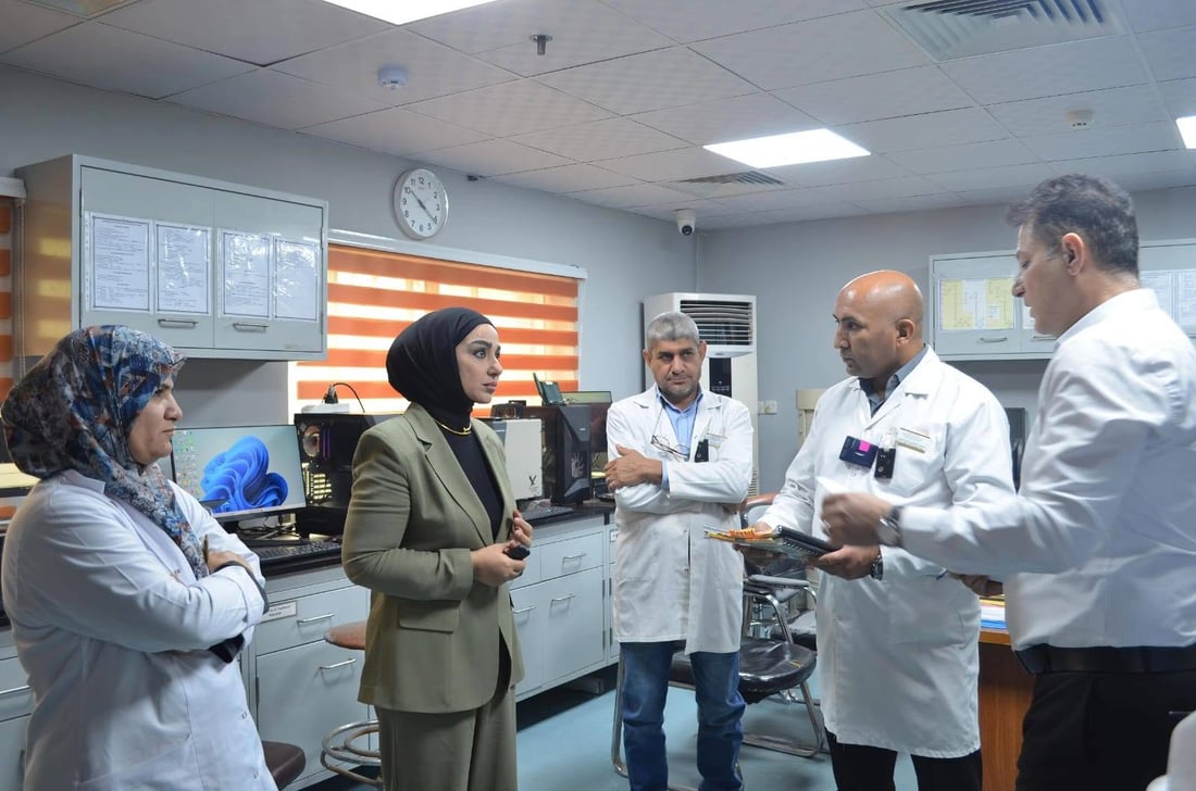 الطاقة الذرية العراقية.. المديرة الجديدة تراجع مهام المختبرات الإشعاعية والنووية