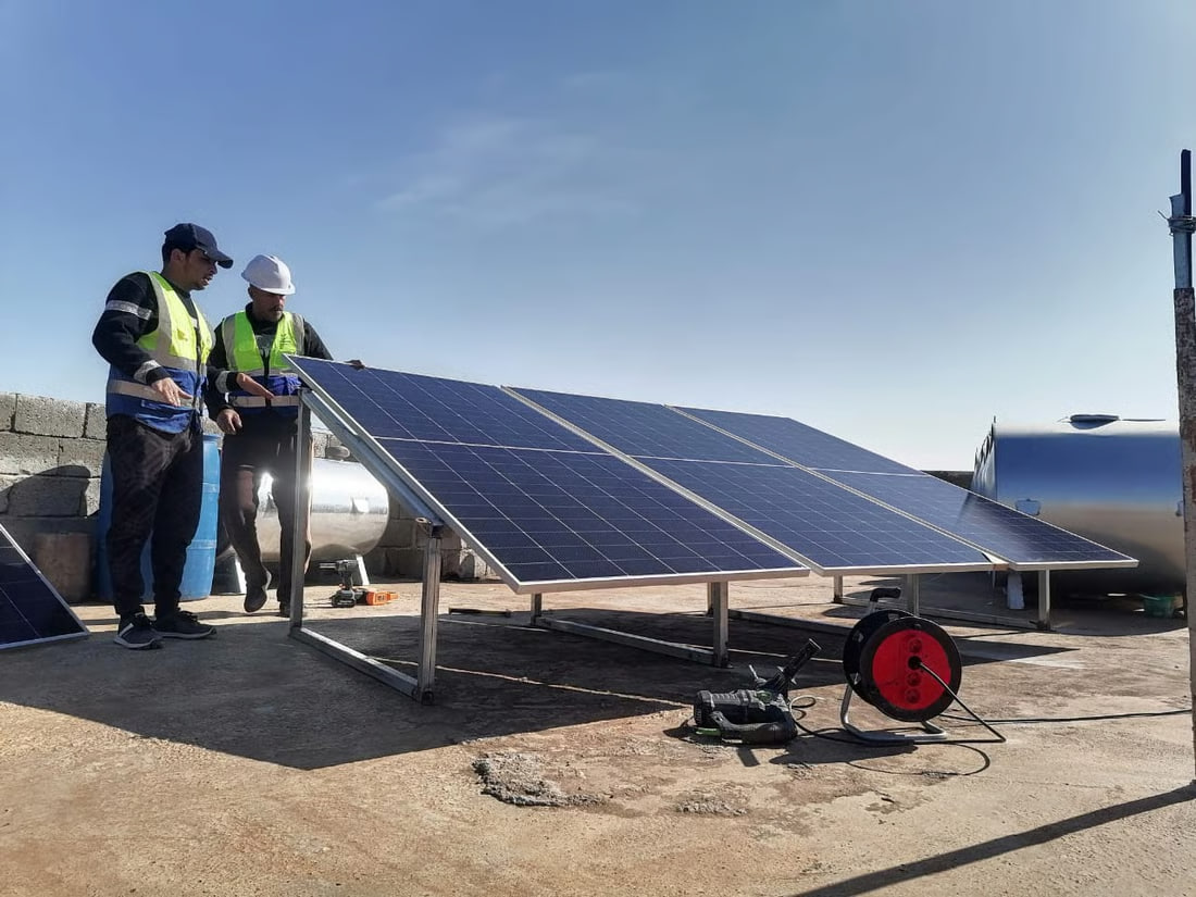 Iraqi businessperson brings solar power to rural homes in Salah Al-Din