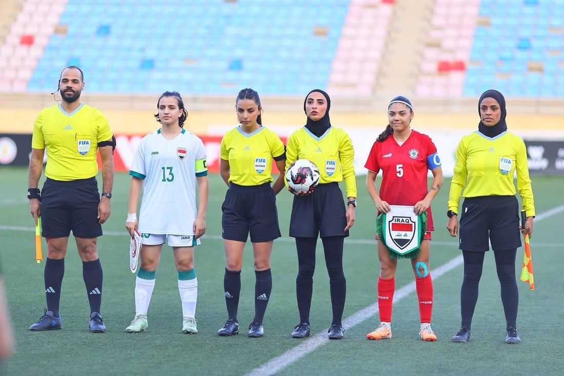 هزيمة كبيرة لفتيات العراق أمام لبنان.. 7 أهداف مقابل لا شيء