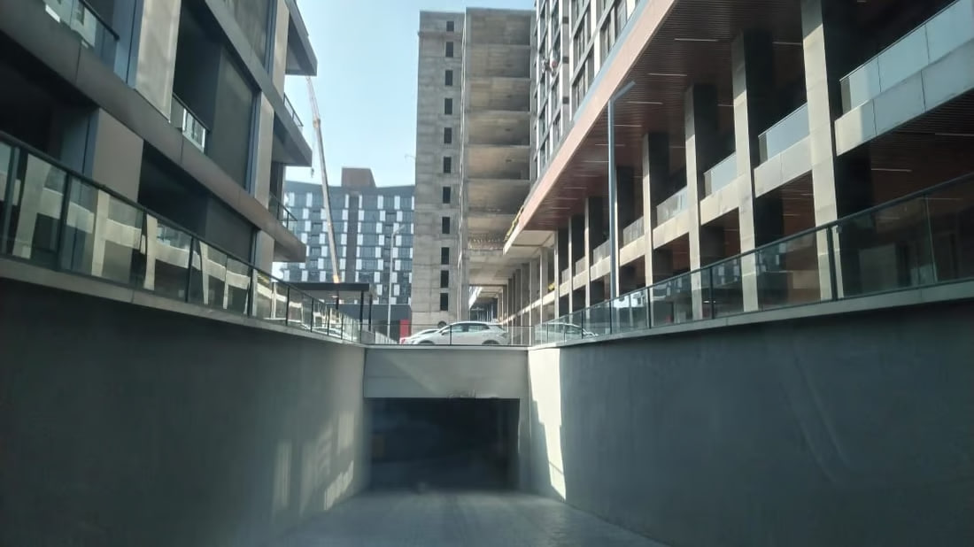 Exclusive residential complexes under construction in Baghdad’s green zone