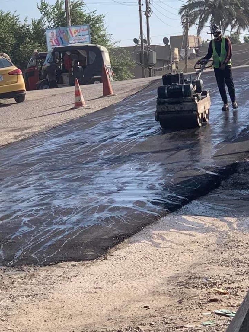 حلول “ترقيعية” تنهي مشكلة سدة الزعفرانية “مؤقتا” (صور)