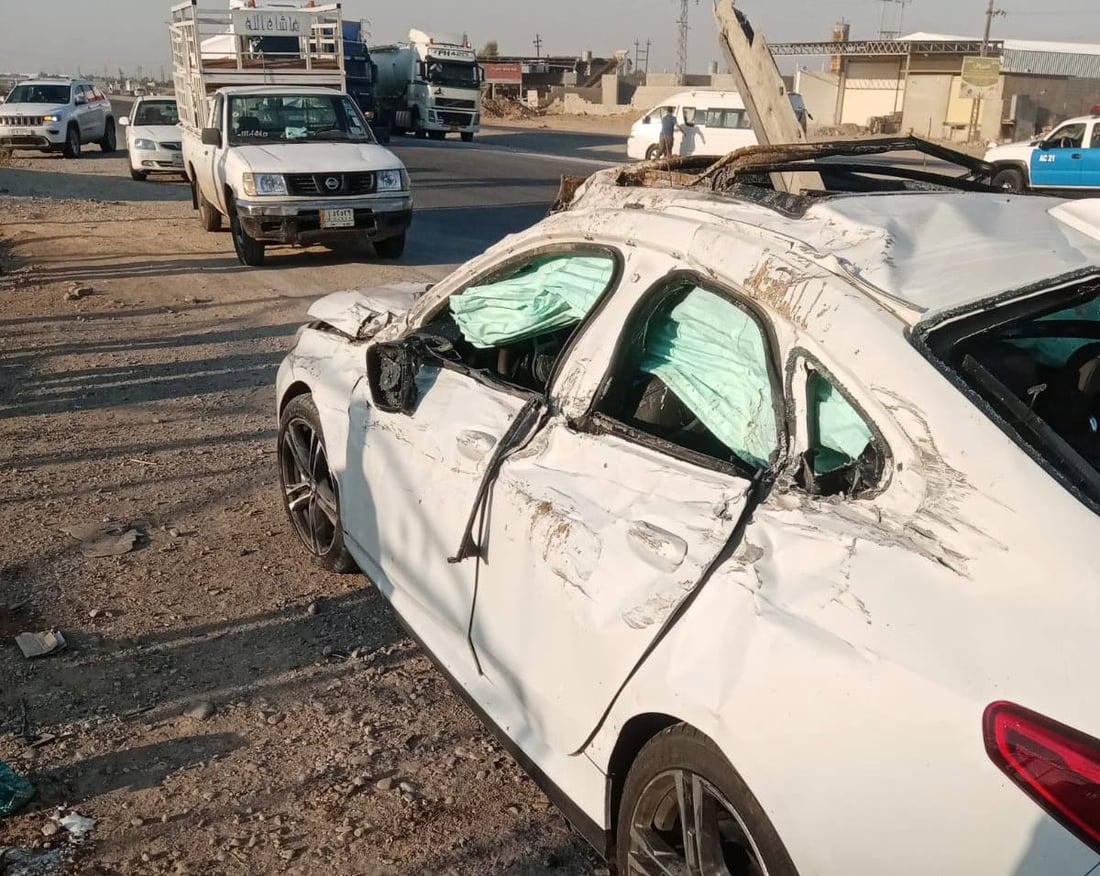 صور: 6 سيارات تصادمت و4 مصابين حصيلة حوادث يوم واحد في داقوق