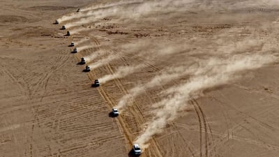 فرقة العباس تؤمّن صحراء النخيب في كربلاء استعداداً لزيارة الأربعين