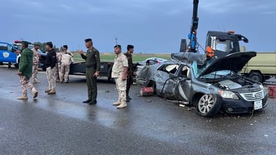 اصطدمت السيارة بصبة كونكريتية.. مصرع شخصين بحادث سير على طريق كركوك – داقوق