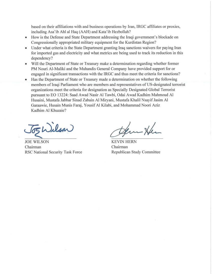 چەند کۆنگرێسمانێک لەسەر کورد هاتنە دەنگ