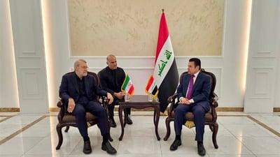 سیناتۆرێک رەخنەی توند لە سەردانەکەی لاریجانی بۆ بەغدا دەگرێت