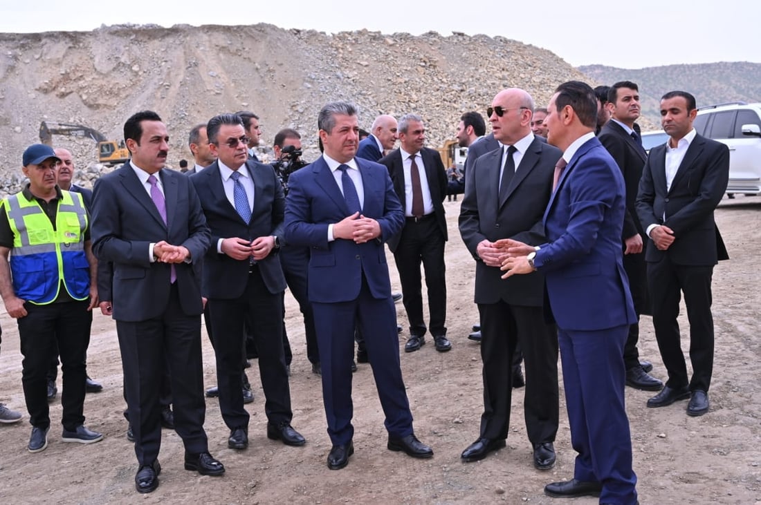 بڕیارە كۆتایی ئەمساڵ دوو سایدی دەربەندی گۆمەسپان – سماقولی تەواو بكرێت