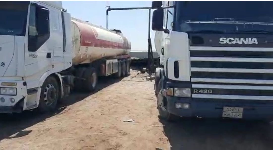 صور: مداهمة وكر لتهريب المشتقات النفطية في البصرة وضبط 28 صهريجاً
