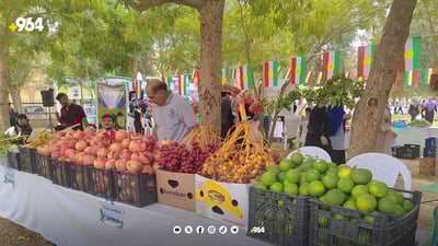 70 جوتیاری گەرمیان بەرهەمە خۆماڵییەکانیان نمایش دەکەن