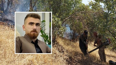 دوای دوو مانگ بریندارێكی ئاگره‌كه‌ی پێنجوێن گیانی له‌ده‌ستدا