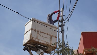 الحمدانية: حرائق المنازل والمتاجر ناتجة عن خطوط الكهرباء المتجاوزة