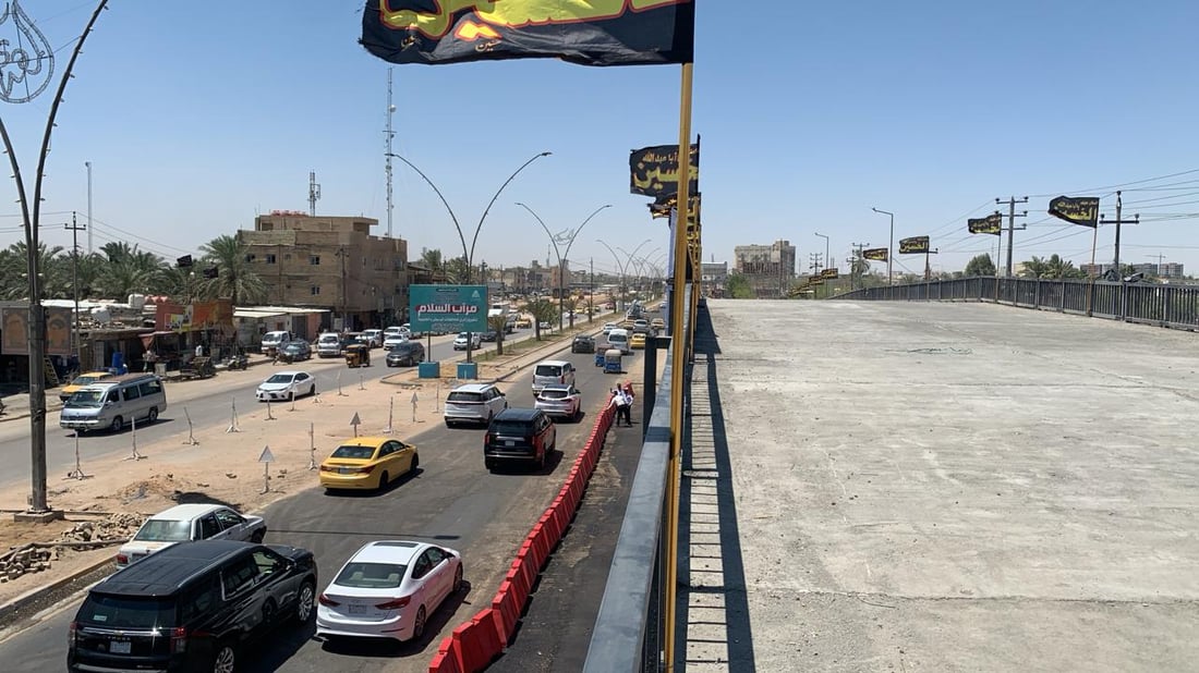 صور: كربلاء تبتكر خطة جديدة لملايين الزوار.. أنشأت 4 ساحات وجسراً