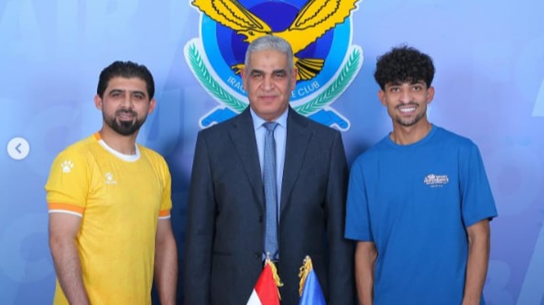 “شكراً لمن جعلني ألعب في أوروبا”.. علي جاسم يودع الجوية بثلاث صور