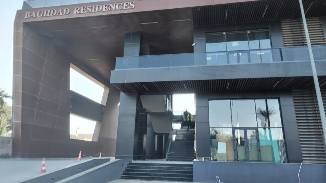 Exclusive residential complexes under construction in Baghdad’s green zone