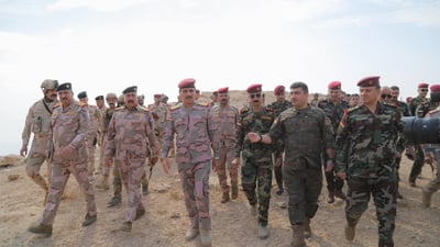 البيشمركة تنفي قصف الحشد: نعمل مع القوات الأمنية على حماية العراق وكردستان