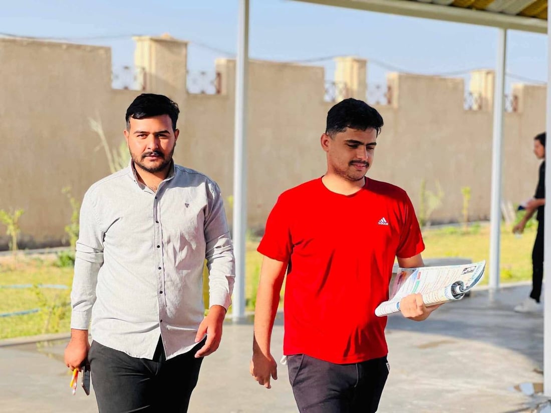 فطور مجاني ودعم نفسي لطلبة السادس الإعدادي قبل دخول الامتحانات (صور)