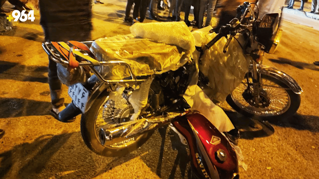 بەهۆی رووداوێکی هاتوچۆ ماتۆڕسوارێک گیانی لەدەستدا