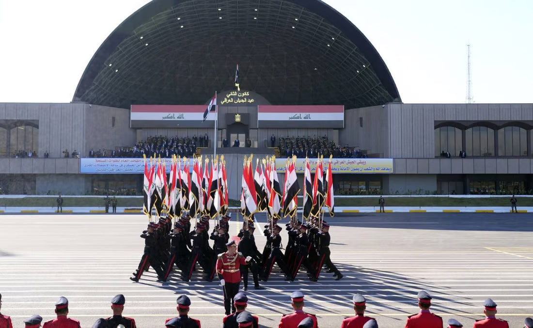 PM attends Iraqi army’s 103rd anniversary parade