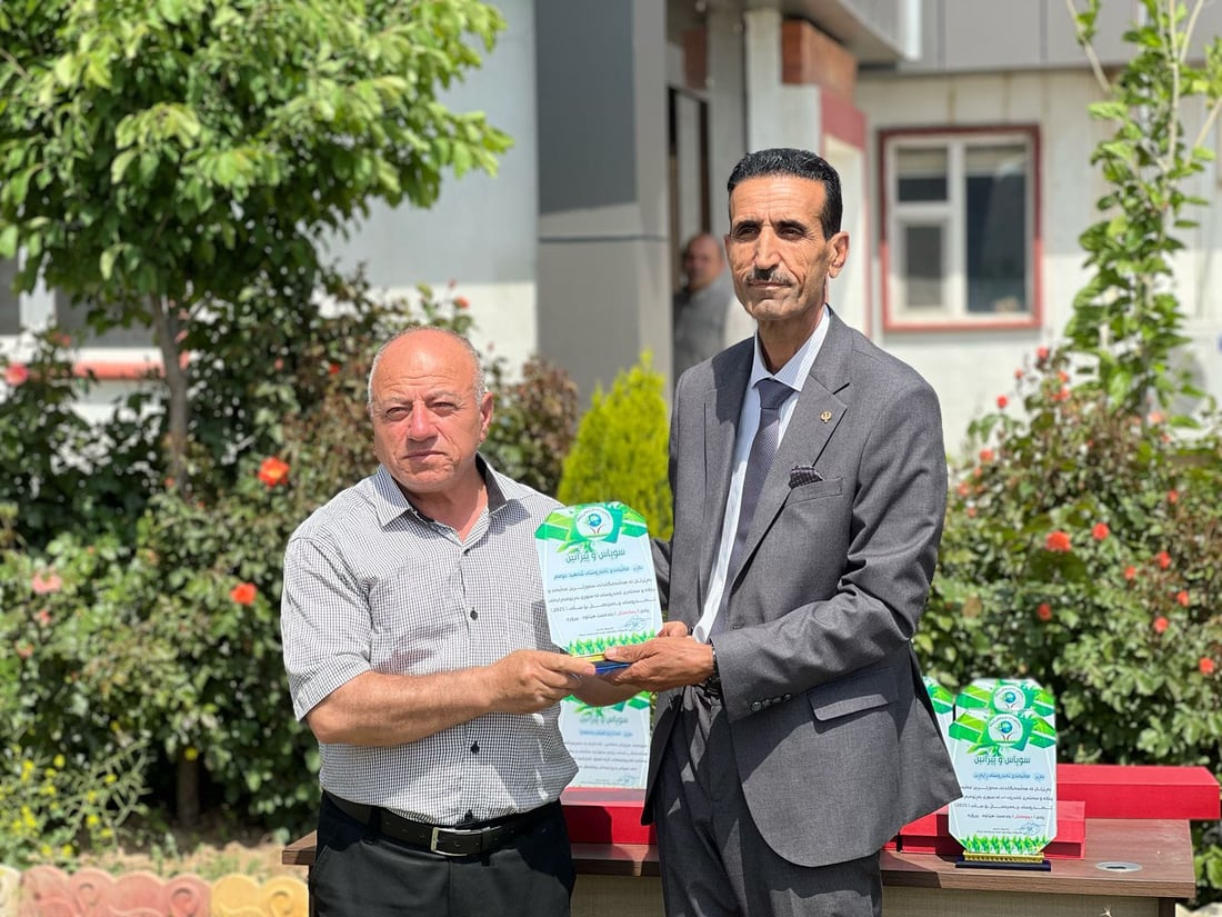 له‌ چه‌مچه‌ماڵ ئه‌و ناوه‌نده‌ ته‌ندروستیانه‌ خه‌ڵاتكران كه‌ زۆرترین رێژه‌ى سه‌وزاییان هه‌یه‌