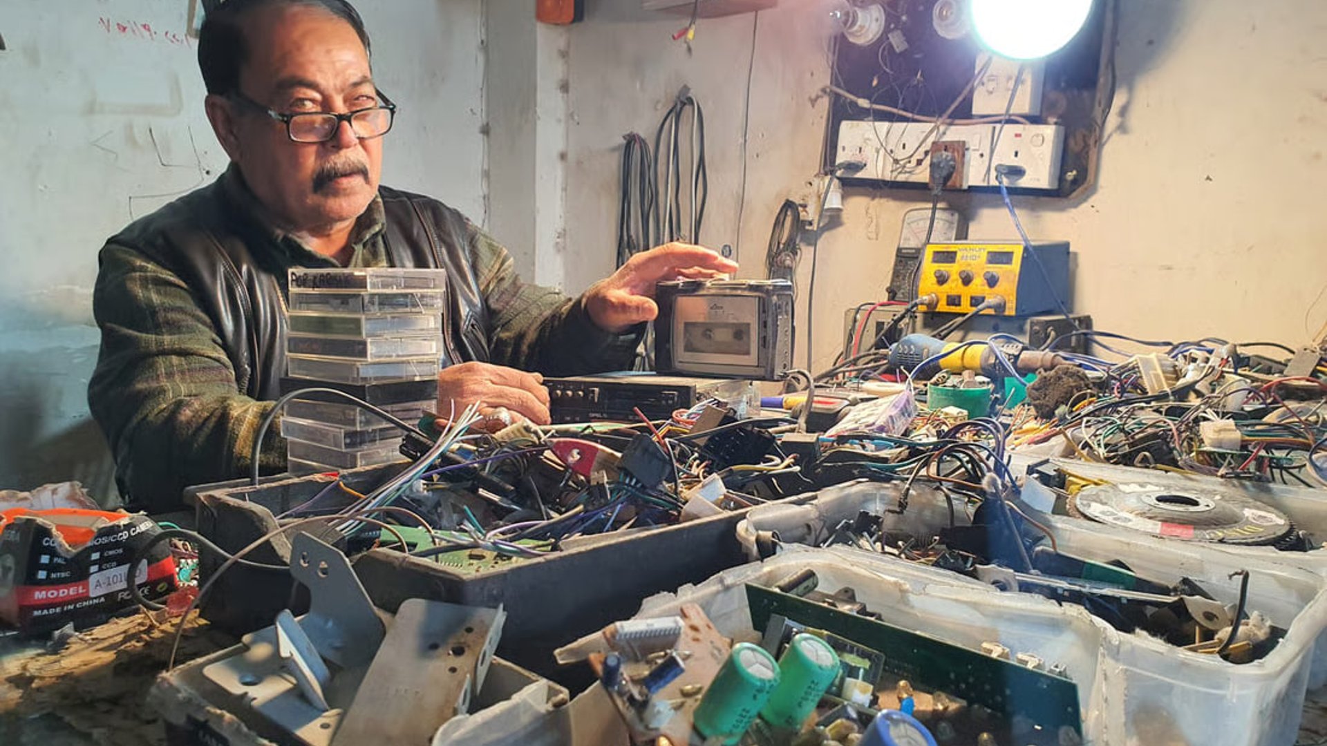 Abu Rabea’s audio repair journey in Tal Afar