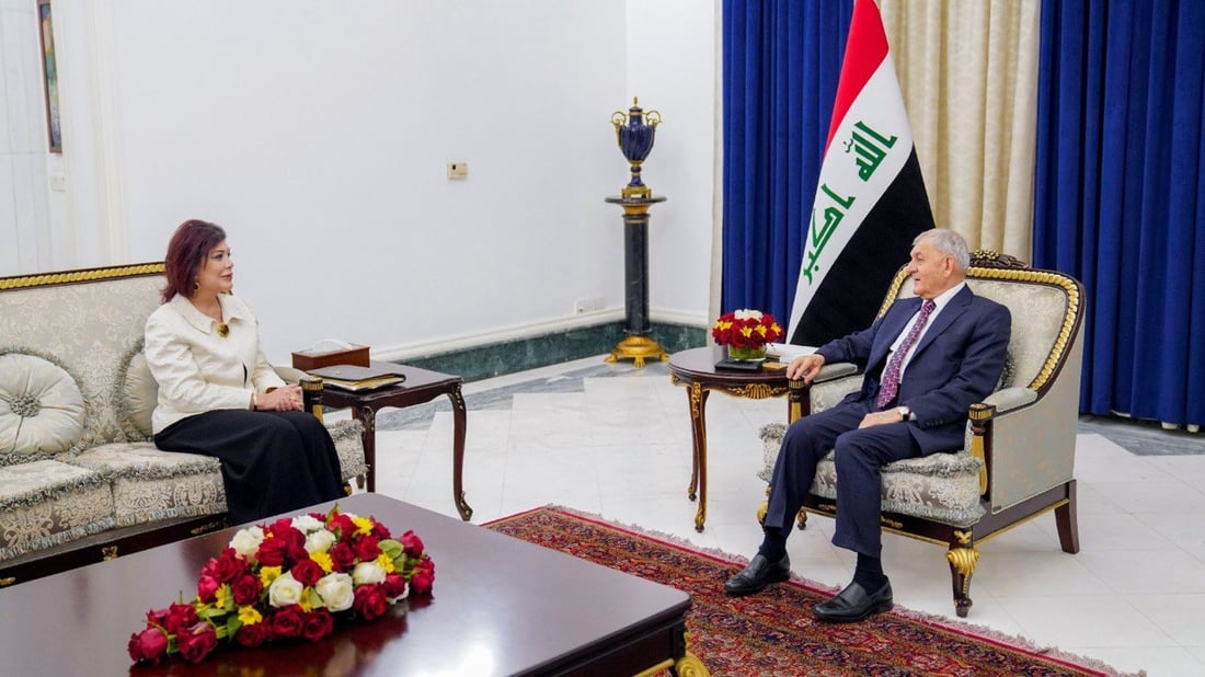 صورة: السفيرة صفية السهيل في ضيافة رئيس الجمهورية