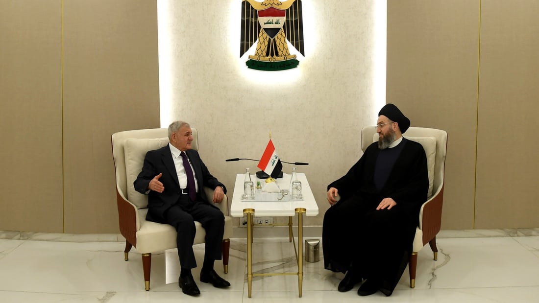 رئيس الجمهورية يشدد على حماية الاستقرار الداخلي والحكيم يدعم التوجه