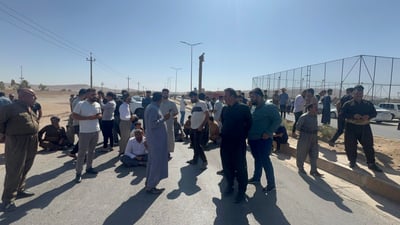 جوتیارانی مەخموور بەهەناسە ساردی كۆتاییان بە خۆپیشاندانەكە هێنا