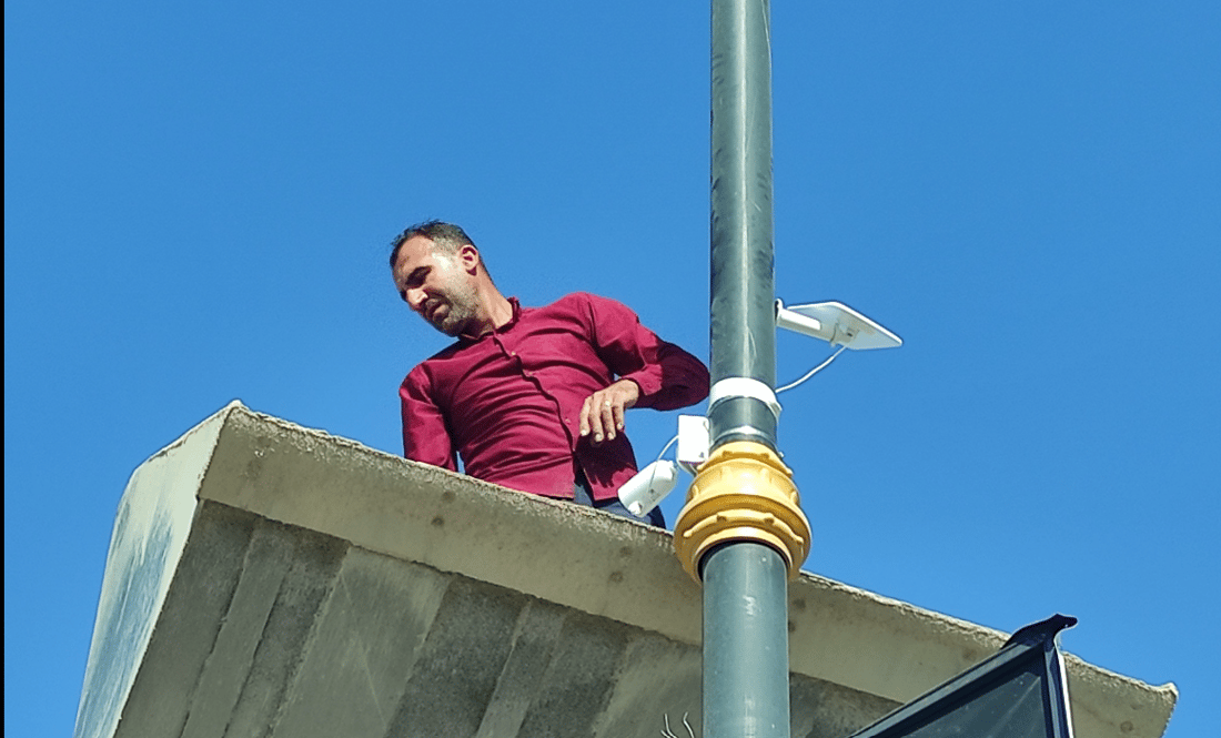 کامێرای چاودێری بۆ ئەو کەسانە خۆڵ و خاشاک فڕێدەدەن دانرا