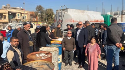 لە کەرکوکەوە نەوت گەیشتە کورتەباڵاکانی هەولێر