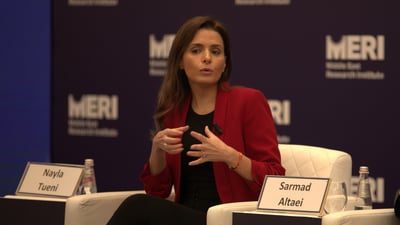 رئيسة “النهار” نايلة تويني في أول زيارة إلى العراق.. جلسة في “ميري” أربيل