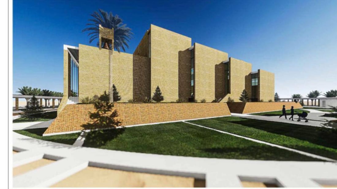 أول “كنيسة” في الناصرية.. تجمع فخامة الزقورة وزهو الجنائن المعلقة (صور)