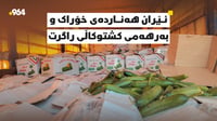 ئێران هەناردەی خۆراک و بەرهەمە کشتوکاڵییەکانی راگرت