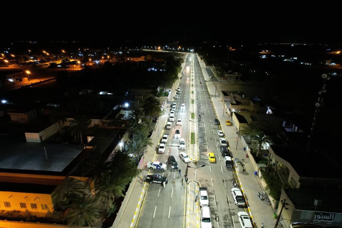 صور لـ “جصان” من الجو.. أول تطوير لمدخل الشمال منذ 1994 بأموال الأمن الغذائي