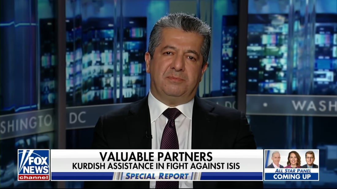 مەسرور بارزانی چی بە فۆکس نیوزی ئەمریکی وت؟