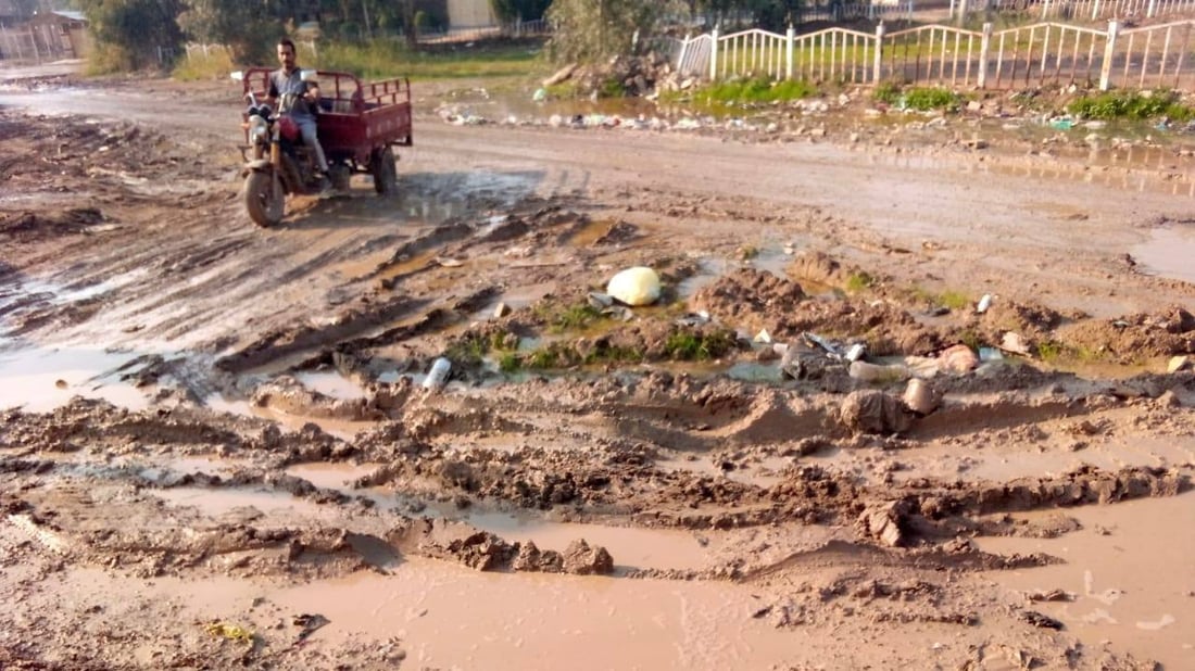 صور من الطارمية: ننتظر المجلس الجديد.. توقف المطر منذ يومين لكن الشوارع مغلقة!