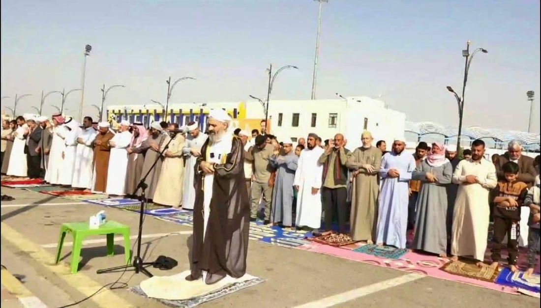 صغاراً وكباراً يتضرعون إلى الله.. صور من صلاة الاستسقاء في الرمادي وتكريت