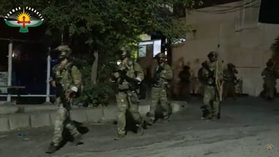 هاوپەیمانان و دژەتیرۆر کەسێکیان لە سلێمانی دەستگیر کرد